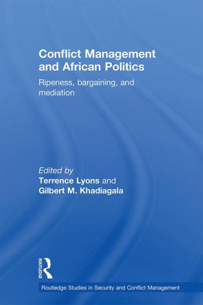 Conflict Management and African Politics