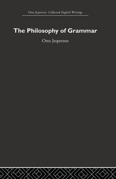 Philosophy of Grammar