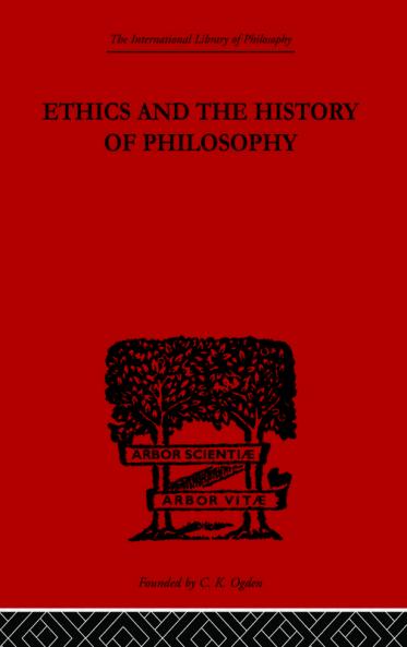 Ethics and the History of Philosophy