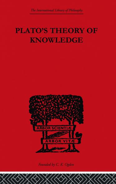 Plato's Theory of Knowledge