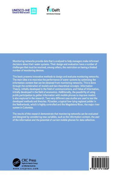 Optimisation of Monitoring Networks for Water Systems