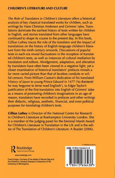 Role of Translators in Children's Literature