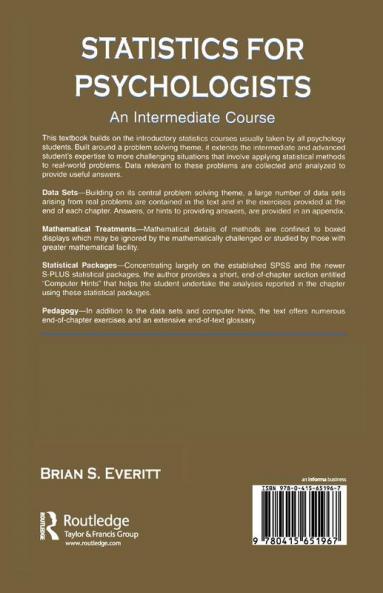 Statistics for Psychologists