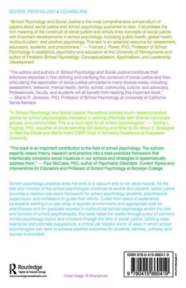 School Psychology and Social Justice