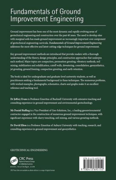 Fundamentals of Ground Improvement Engineering