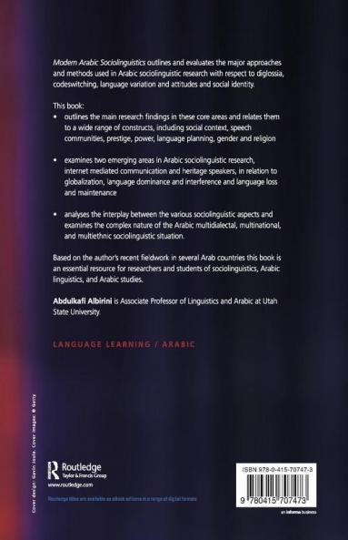Modern Arabic Sociolinguistics