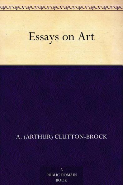 Essays on Art (Routledge Revivals)