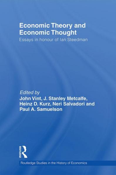 Economic Theory and Economic Thought