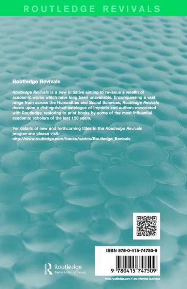 Themes in Geographic Thought (Routledge Revivals)