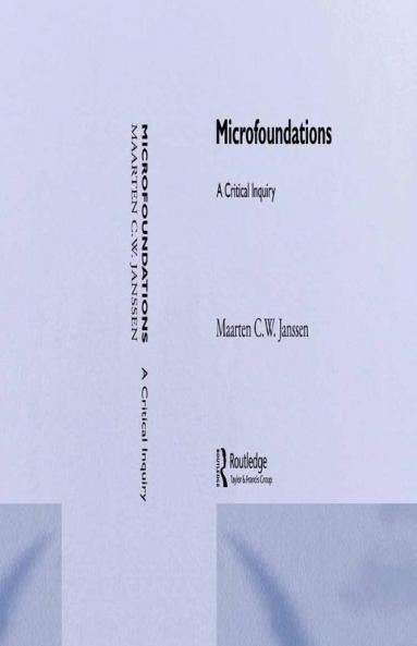 Microfoundations