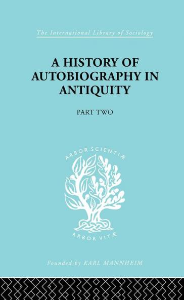 History of Autobiography in Antiquity