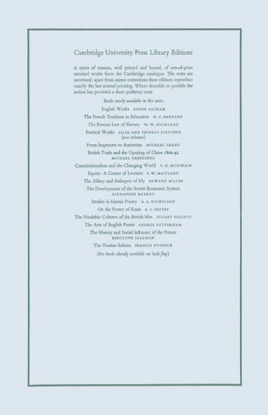 Cambridge Modern History