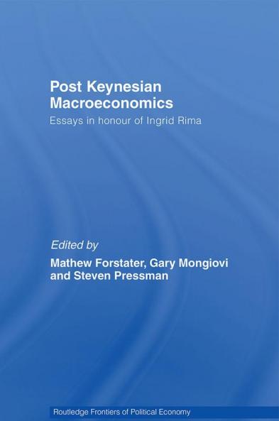 Post-Keynesian Macroeconomics