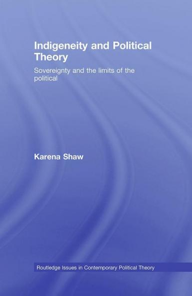 Indigeneity and Political Theory