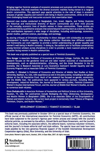 Gender and Economics in Muslim Communities
