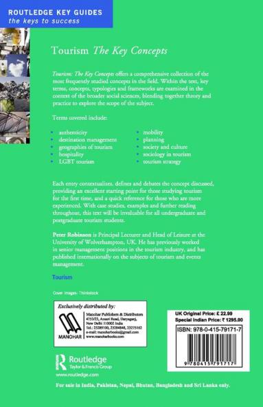 Tourism: The Key Concepts