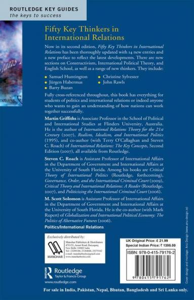 Fifty Key Thinkers in International Relations