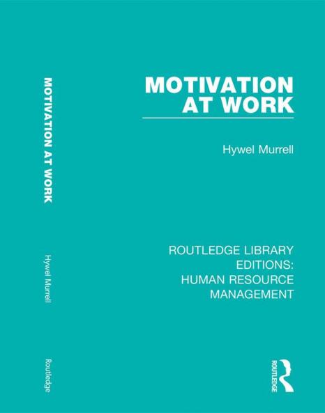 Motivation at Work
