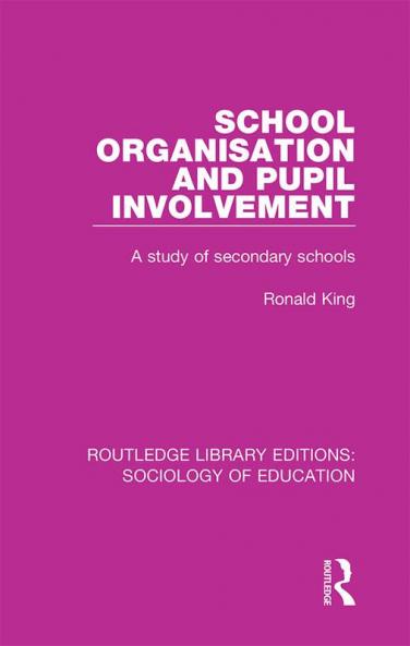 School Organisation and Pupil Involvement