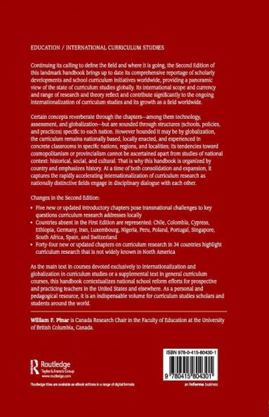 International Handbook of Curriculum Research