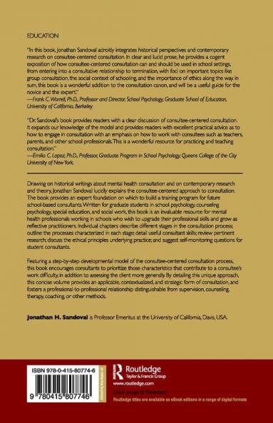 Introduction to Consultee-Centered Consultation in the Schools