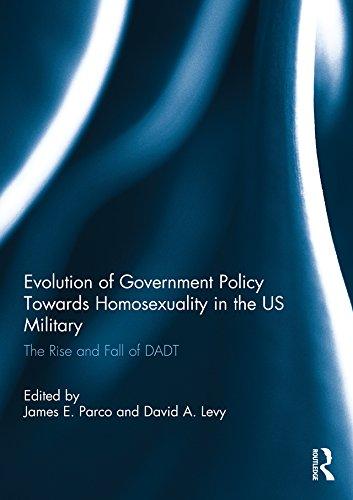 Evolution of Government Policy Towards Homosexuality in the Us Military