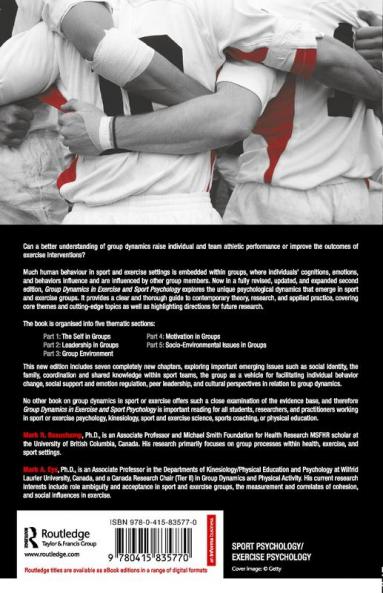 Group Dynamics in Exercise and Sport Psychology