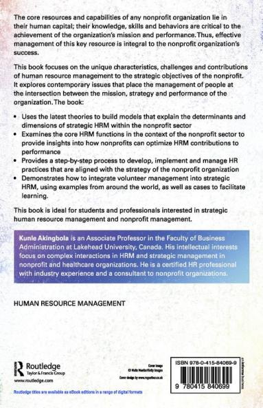 Managing Human Resources for Nonprofits