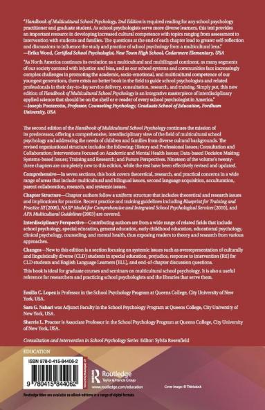 Handbook of Multicultural School Psychology