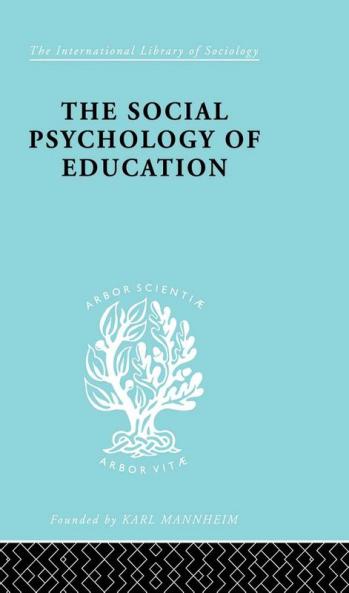 Social Psychology of Education