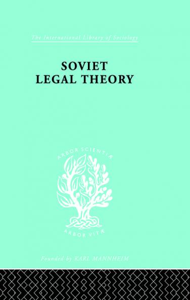 Soviet Legal Theory Ils 273