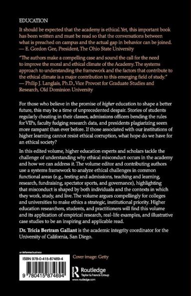 Creating the Ethical Academy