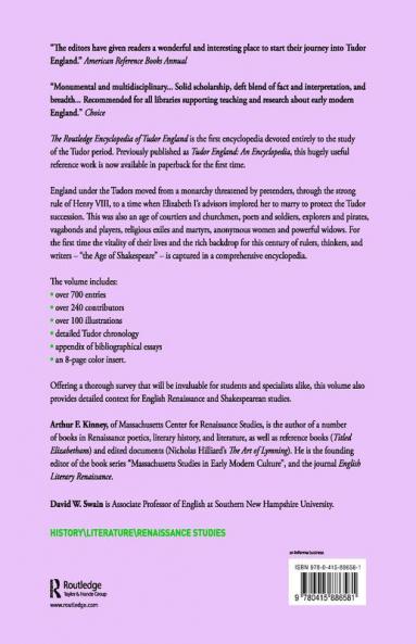 Routledge Encyclopedia of Tudor England