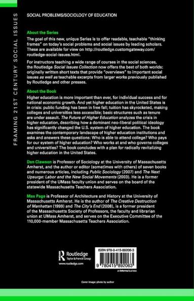 THE FUTURE OF HIGHER EDUCATION