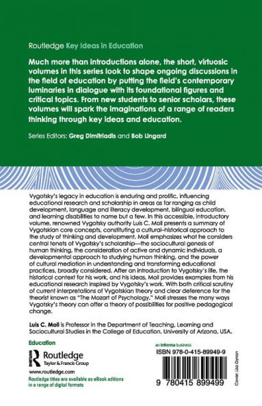 L.S. Vygotsky and Education