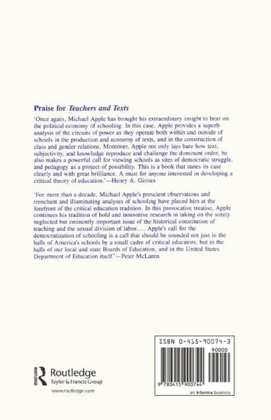 Teachers and Texts