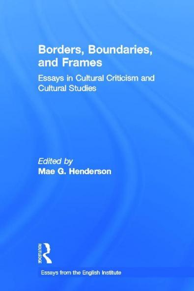 Borders Boundaries and Frames