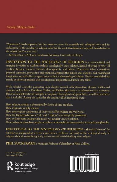 Invitation to the Sociology of Religion
