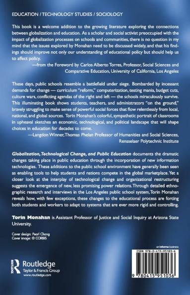 Globalization Technological Change and Public Education