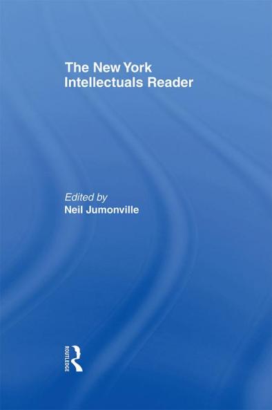 New York Intellectuals Reader