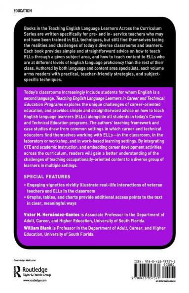 Teaching English Language Learners in Career and Technical Education Programs