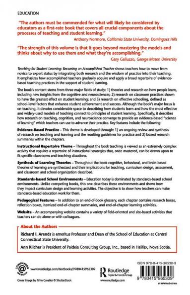 Teaching for Student Learning