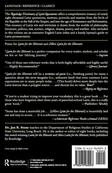 Routledge Dictionary of Latin Quotations