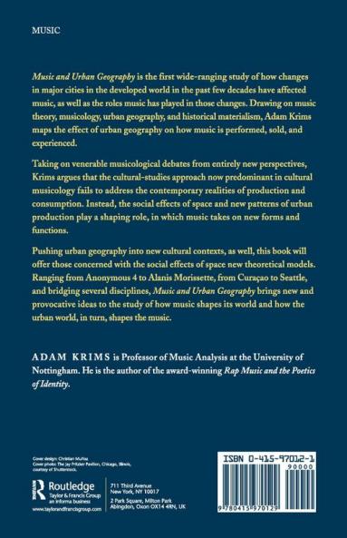 Music and Urban Geography