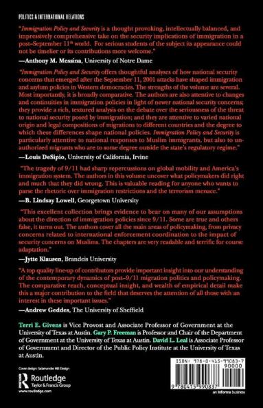 Immigration Policy and Security