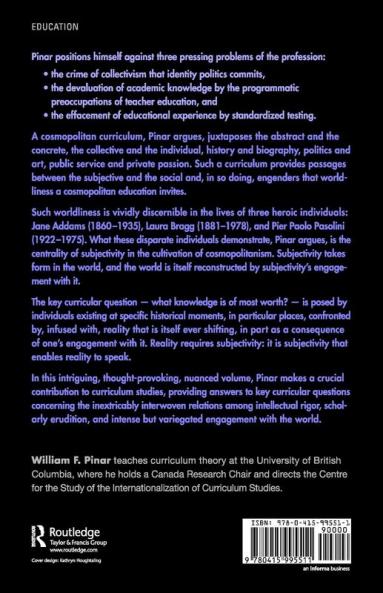 Worldliness of a Cosmopolitan Education