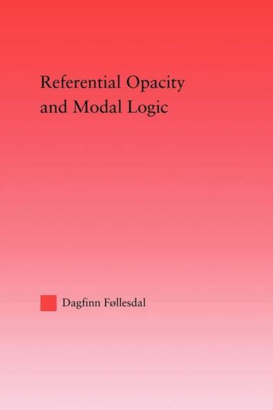 Referential Opacity and Modal Logic