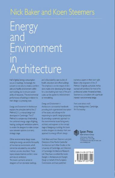 Energy and Environment in Architecture