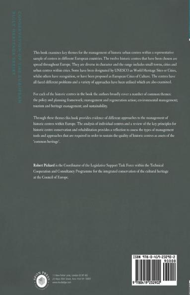 Management of Historic Centres