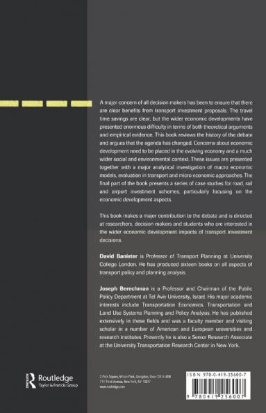 Transport Investment and Economic Development